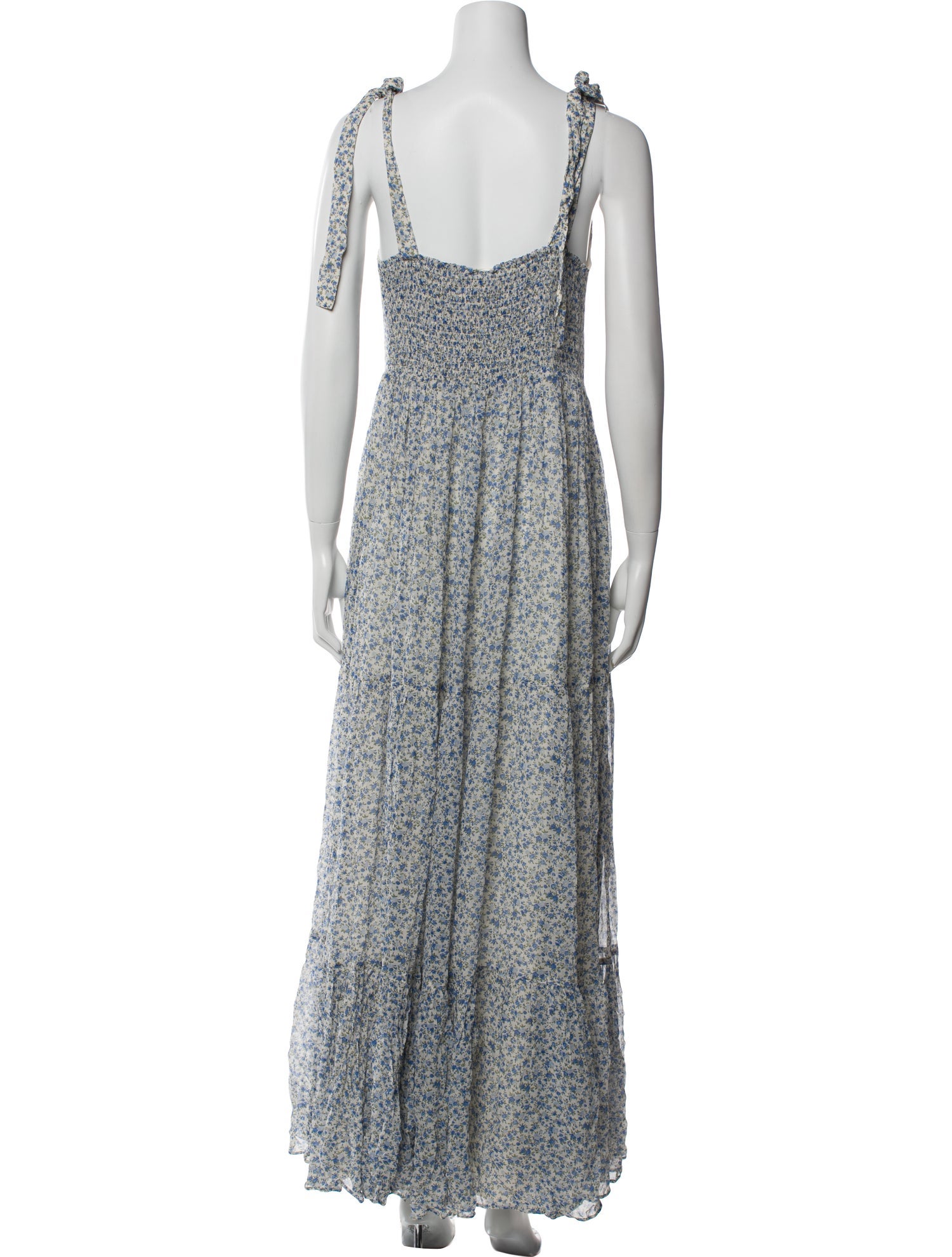 Sézane Floral Print Long Dress